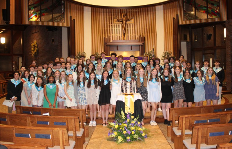 Christian Brothers Academy held its annual Scholastic Honors Night at Immaculate Conception Church in Fayetteville on April 11 to honor students who have exhibited academic excellence. 