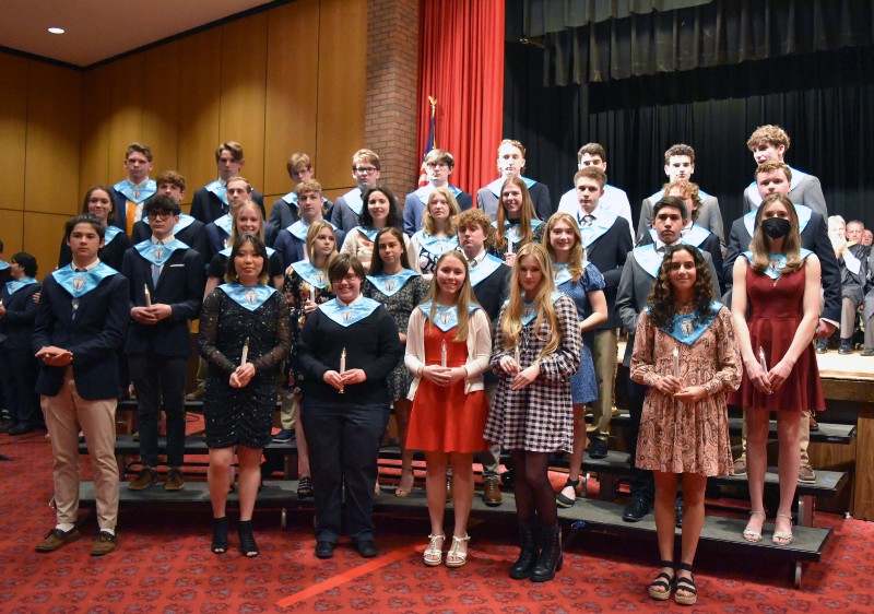 CBA Students Recognized For Excellence near syracuse ny image of students singing