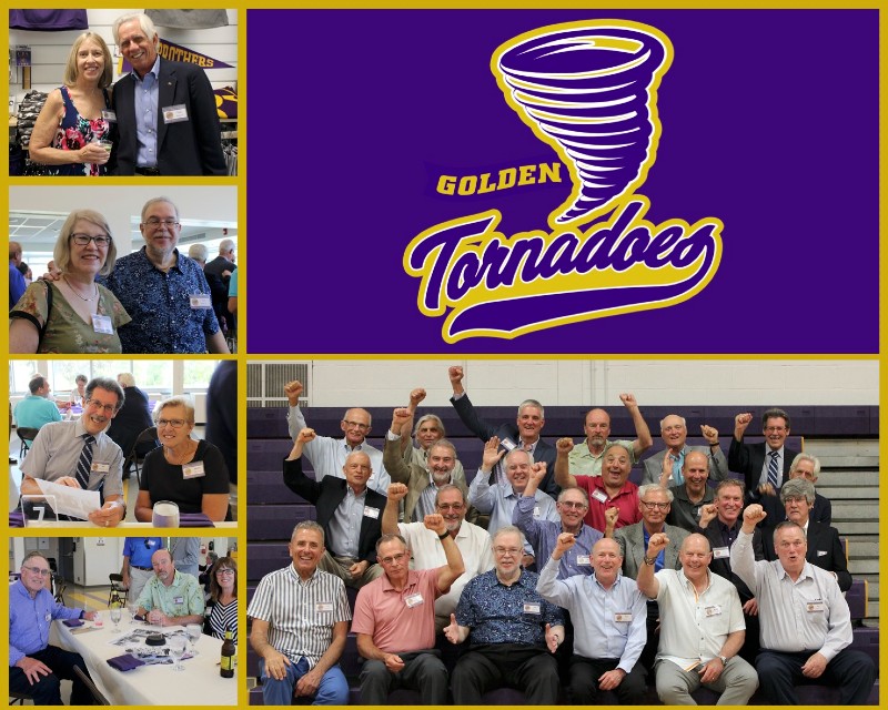 Classes of ’70 & ’71 Celebrate Jubilee Reunions near syracuse ny image of golden tornadoes