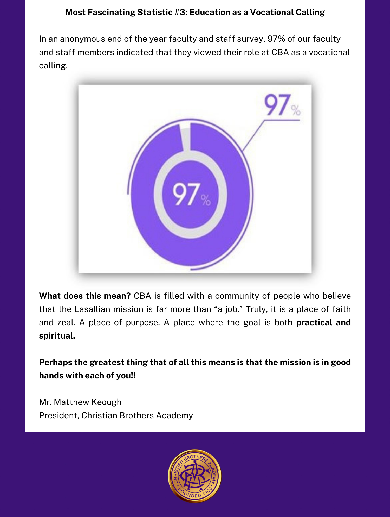 #LasallianLife : 3 Most Fascinating Statistics