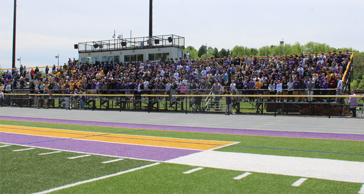 best private high schools near syracuse ny image of students on bleechers christian brothers academy