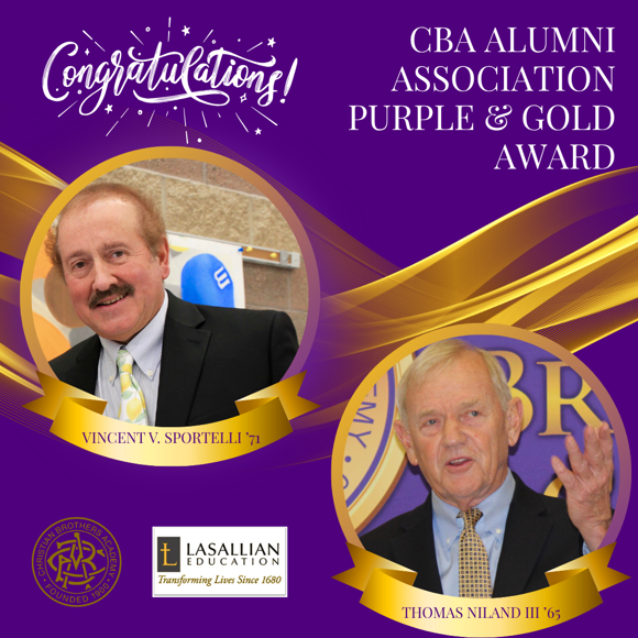CBA Alumni Association Purple and Gold Award 2026