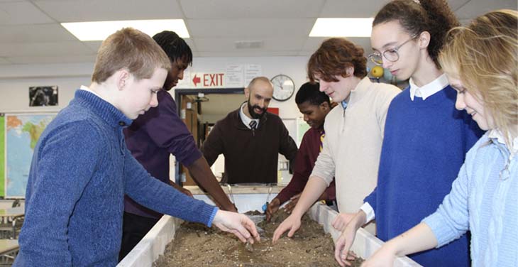 is christian brothers academy syracuse worth the tuition students working in a lab