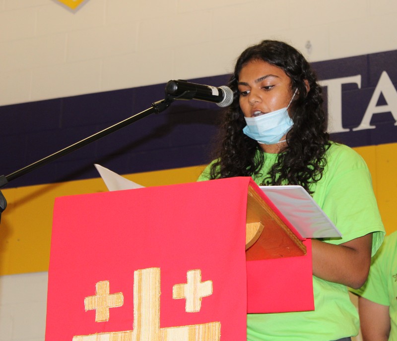 CBA Faculty And Staff Celebrate Mass of The Holy Spirit image of student