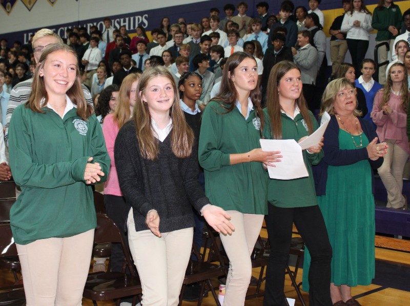 CBA Chorus at Mass