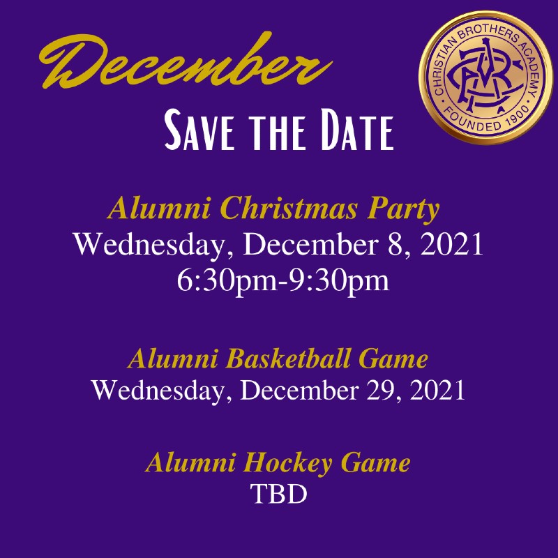 Mark Your Calendar...Upcoming Alumni Events near syracuse ny image of december alumni events