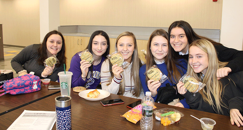 cba celebrates catholic schools week image of students with cookiewiches