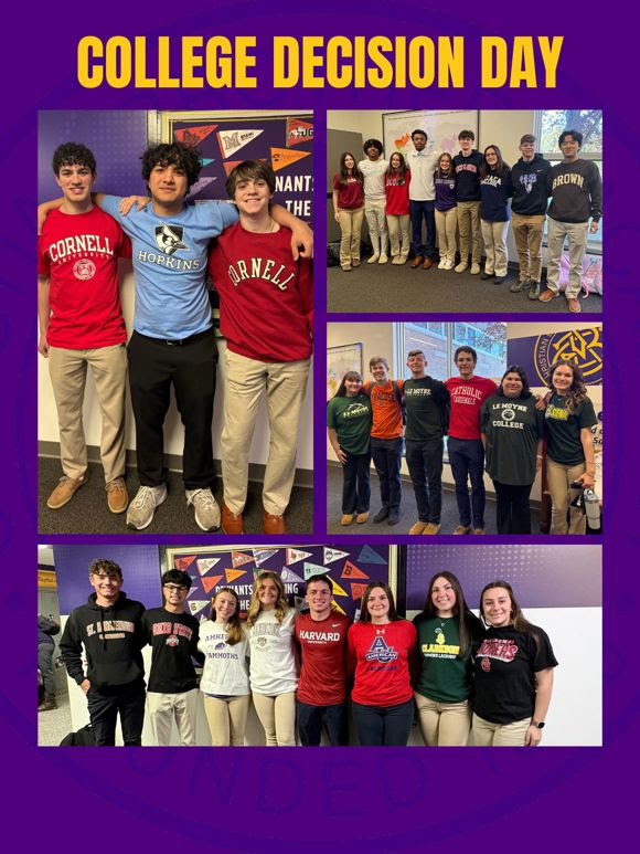 Christian Brothers Academy College Decision Day 2026