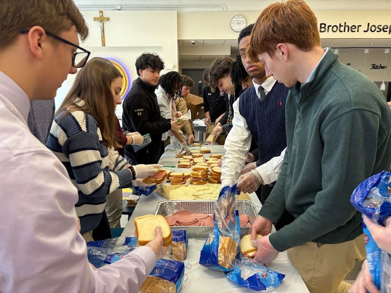 Service Making Sandwiches