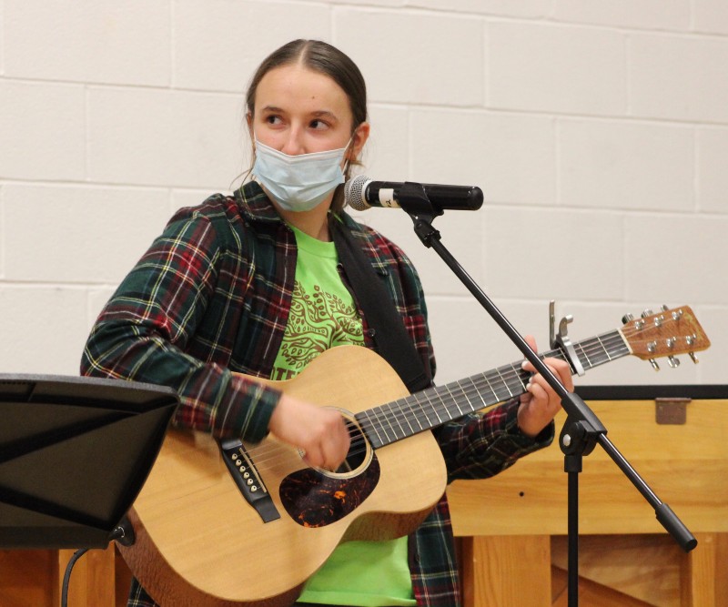 CBA Community Celebrates  Feast of The Immaculate Conception on Dec. 8 near syracuse ny image of singer