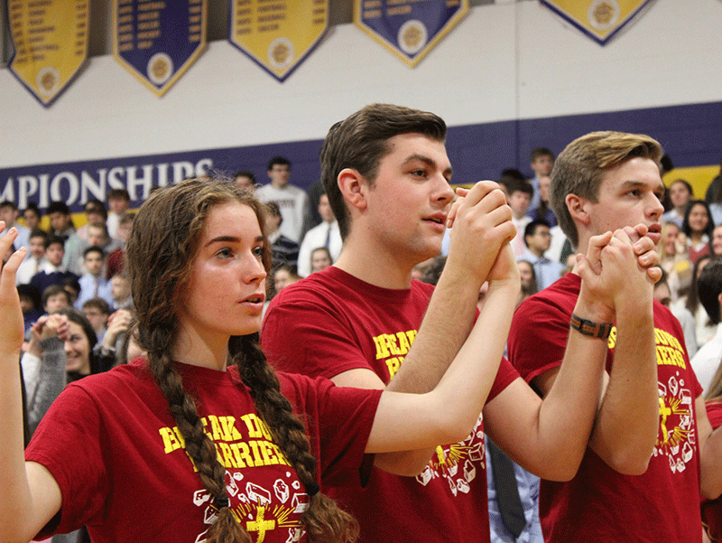 Pictured: Leah Kyle, Garrett Bowman, Matt Doane