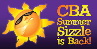 something for everyone at cba's summer sizzle near syracuse ny image of cba summer sizzle is back logo with sun