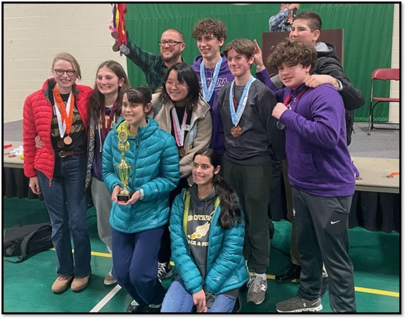 CBA students work together to qualify for the NYS Science Olympiad Championships