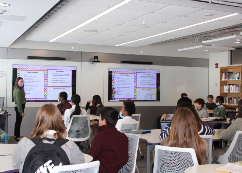 learning commons and technology near syracuse ny image of students in classroom