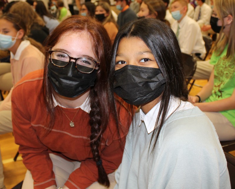 CBA Community Celebrates All Saints Mass On Nov. 1 near syracuse ny image of women smiling