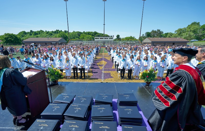 126 Students Graduate From Christian Brothers Academy near syracuse ny image of students graduating