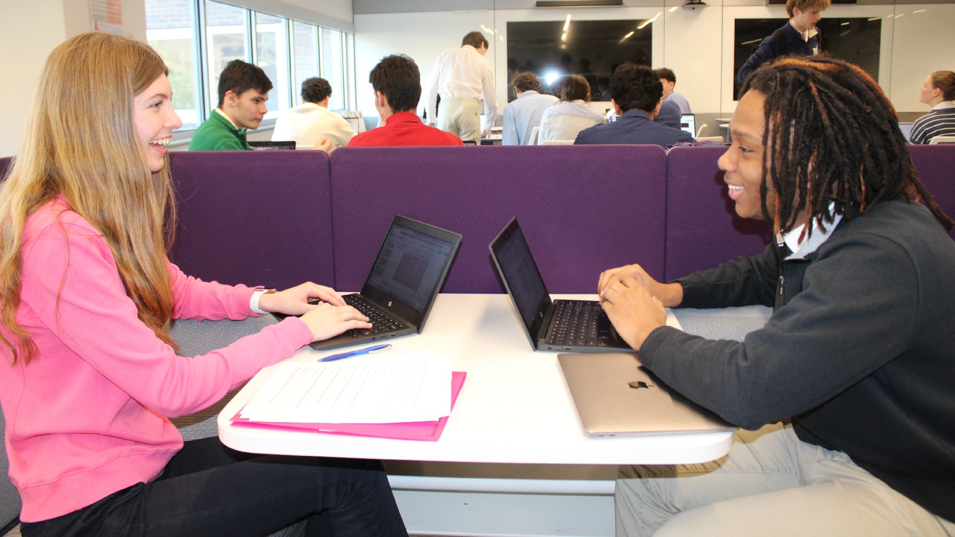 We Collaborate with Classmates