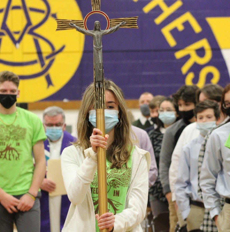 CBA Community Celebrates  Feast of The Immaculate Conception on Dec. 8 near syracuse ny image of cross