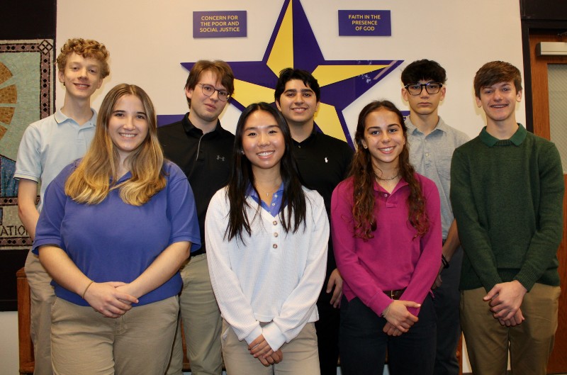 Eight Named Commended Students near syracuse ny image of cba students smiling