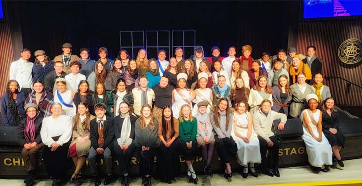 does CBA syracuse have a performing arts program students in a stage production