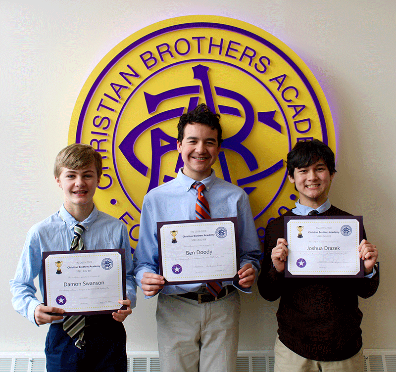 2020 Year In Review near syracuse ny image of students with awards