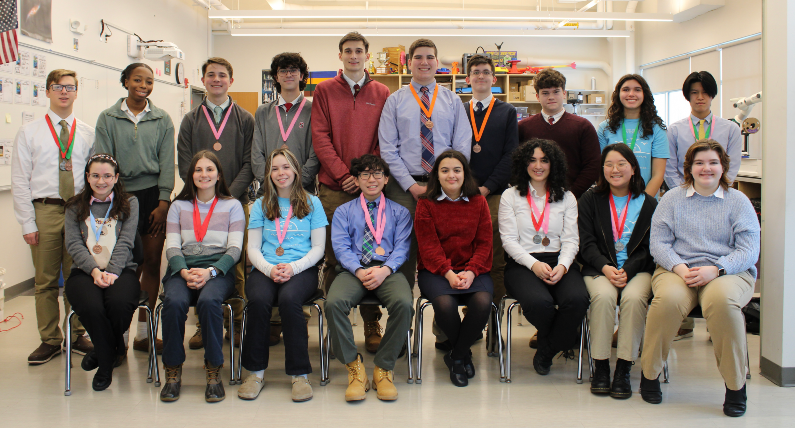 CBA's Science Olympiad team placed seventh overall out of 52 teams at the New York State Science Olympiad Midstate Regional Competition last weekend.