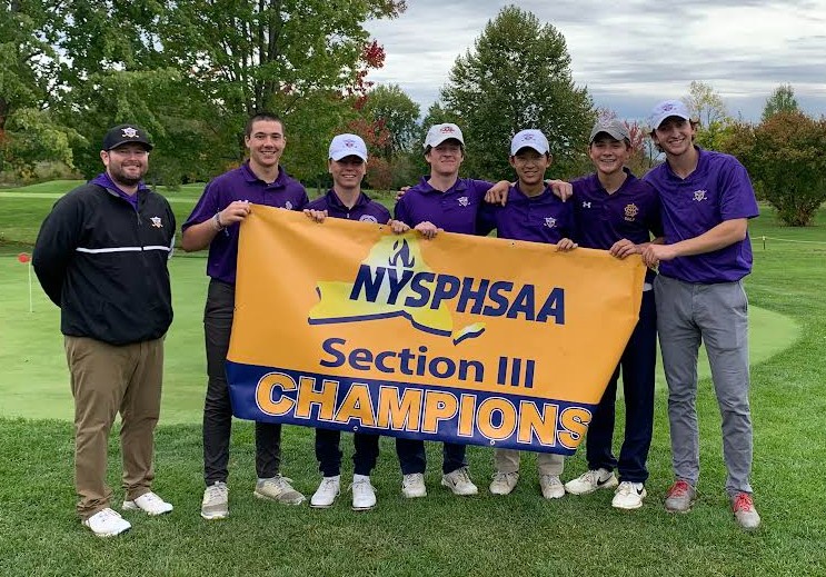 2022 Fall Sports Update near syracuse ny image of section 3 golf champions