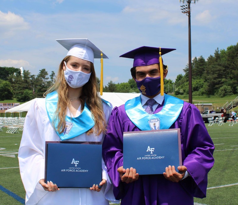 Class of 2021 Accomplishments & Award Winners near syracuse ny image of students who graduated