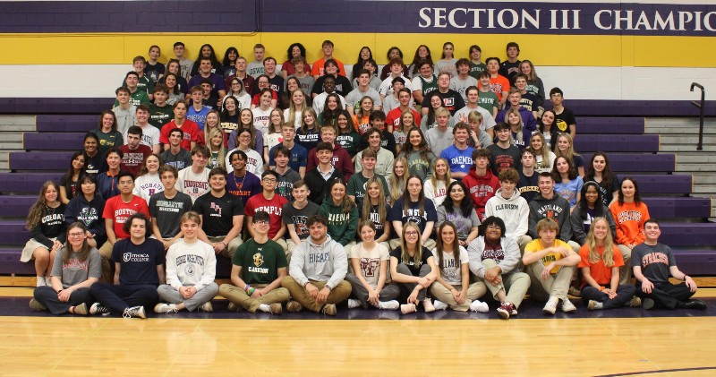 Class of 2022 To Graduate Sunday, June 5 near syracuse ny image of section three champions in gym