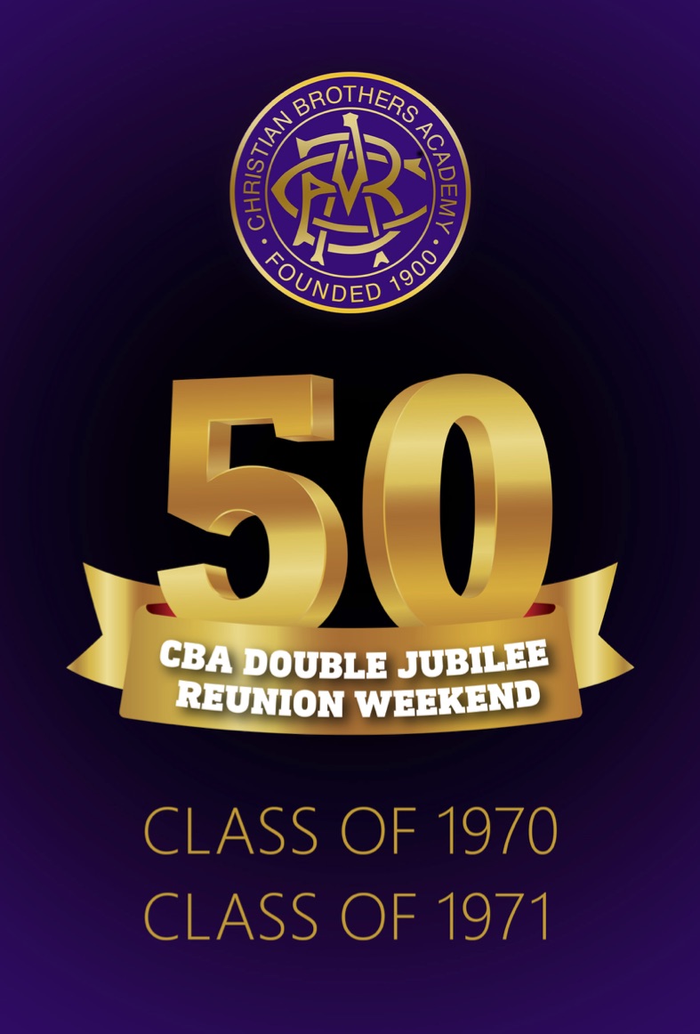 Jubilee Reunion For  Classes of '70 & '71 Planned near syracuse ny image of sign for 50 cba jubilee weekend