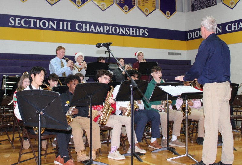 Band at Christmas