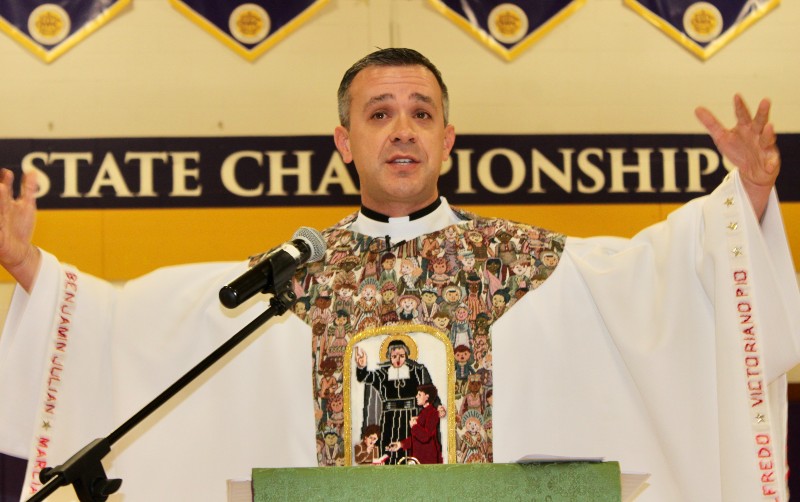 CBA Celebrates All Saints Day With Mass On Nov. 1 near syracuse ny image of priest