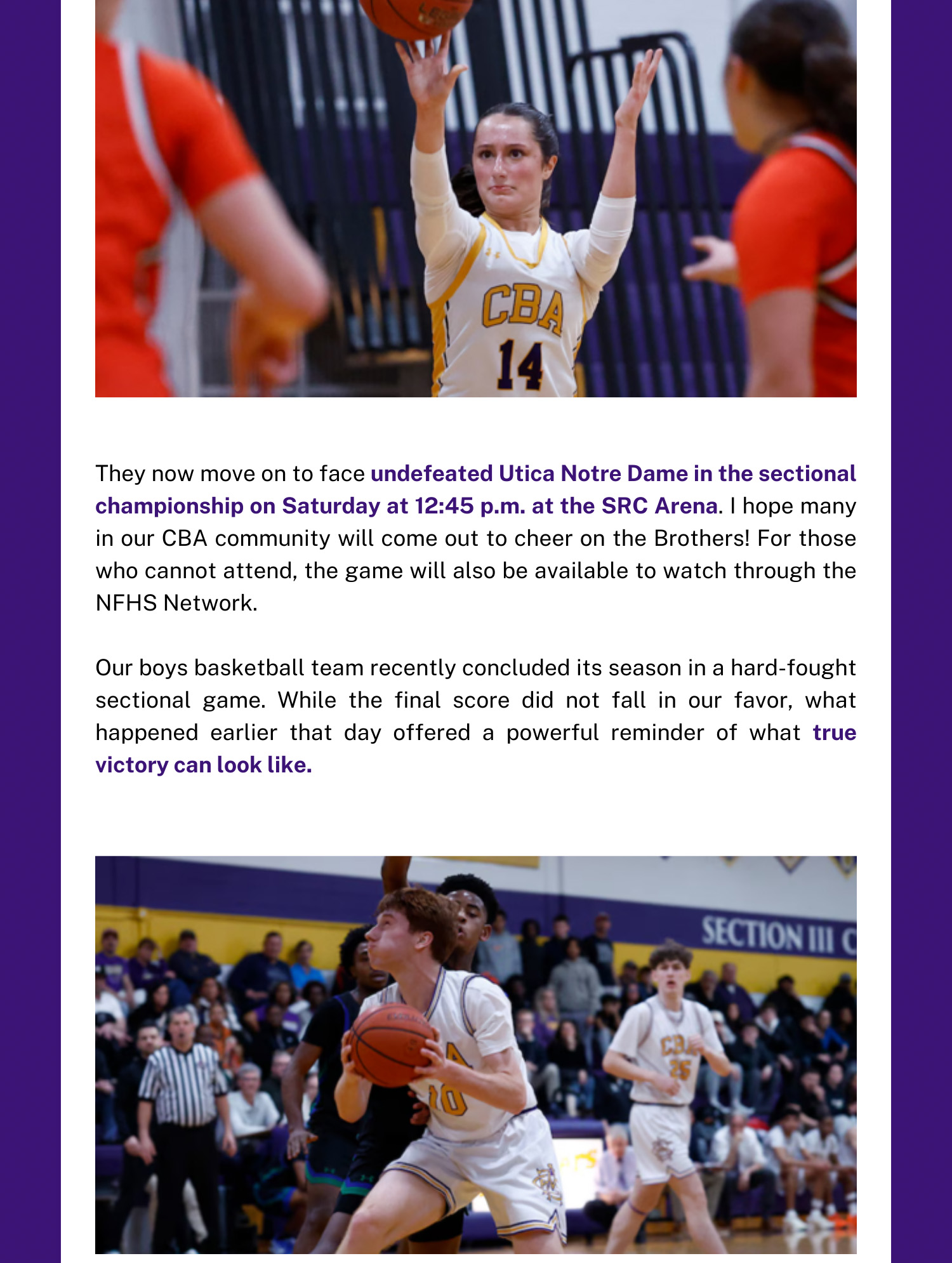 #LasallianLife : Two Teams, Two Victories