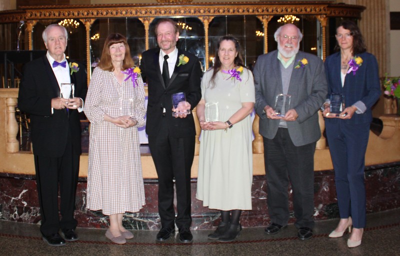 Name Seven Honored As Christian Brothers Academy Distinguished Alumni near syracuse ny image of recipients receiving award