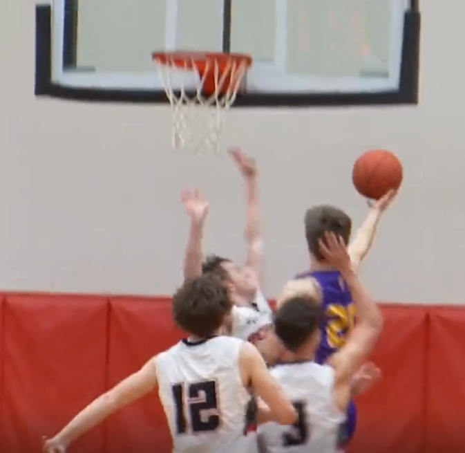 Luke Boule beats the buzzer against Chittenango