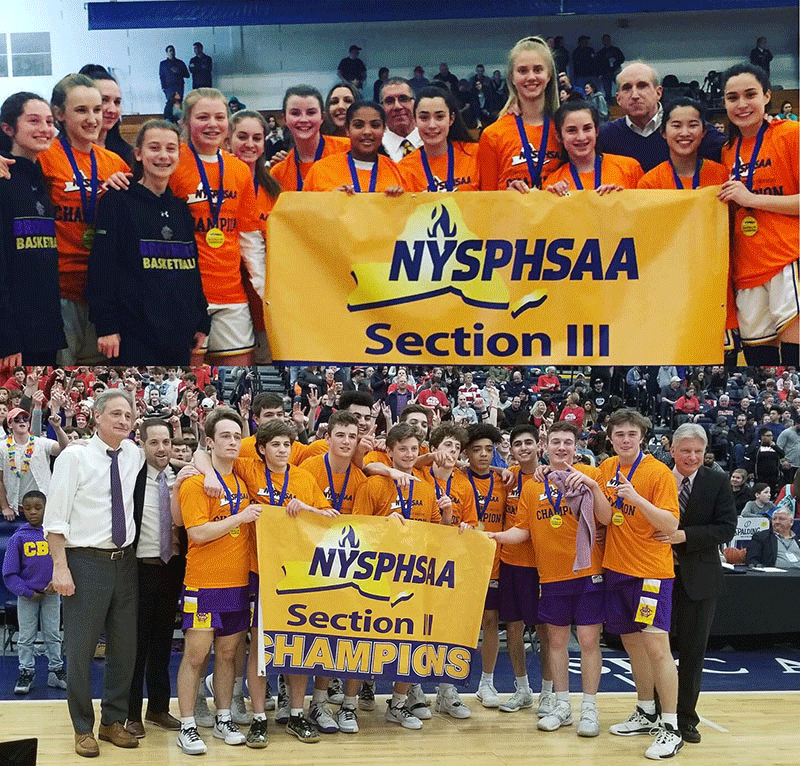 CBA girls and boys basketball Sectional 3 Titles