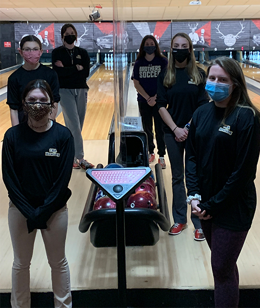 girls bowling team from christian brothers academy