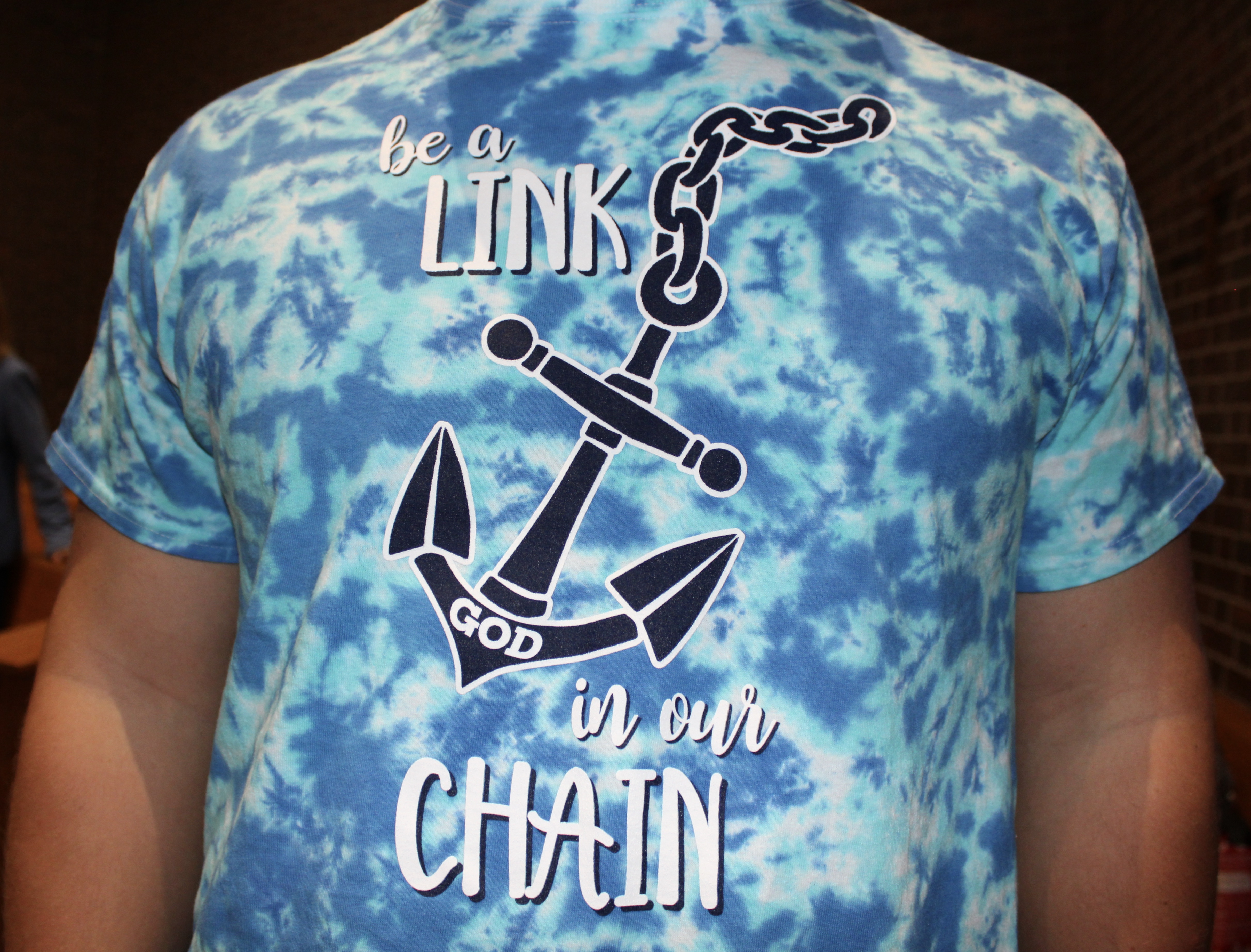 Christian Brothers Academy Be A Link in Our Chain Tee Shirt