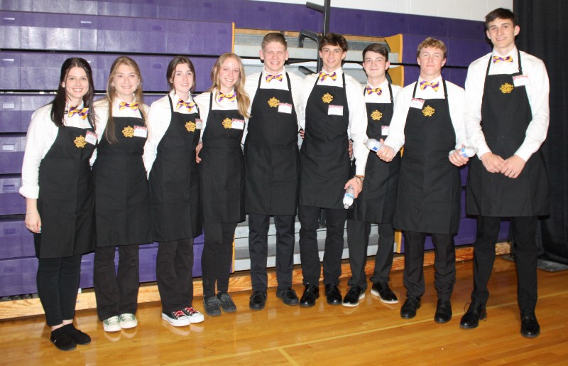 34th annual lasallian dinner and auction held april 15th near syracuse ny image of cba staff volunteering at event