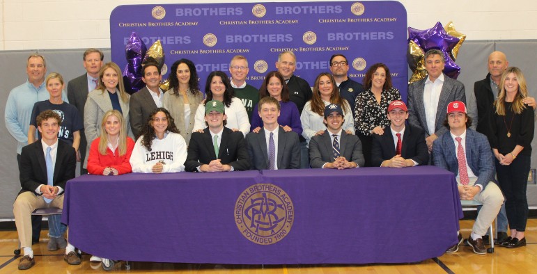 CBA Hosts Commitment Ceremony To Recognize Eight Student-Athletes near syracuse ny image of student athletes