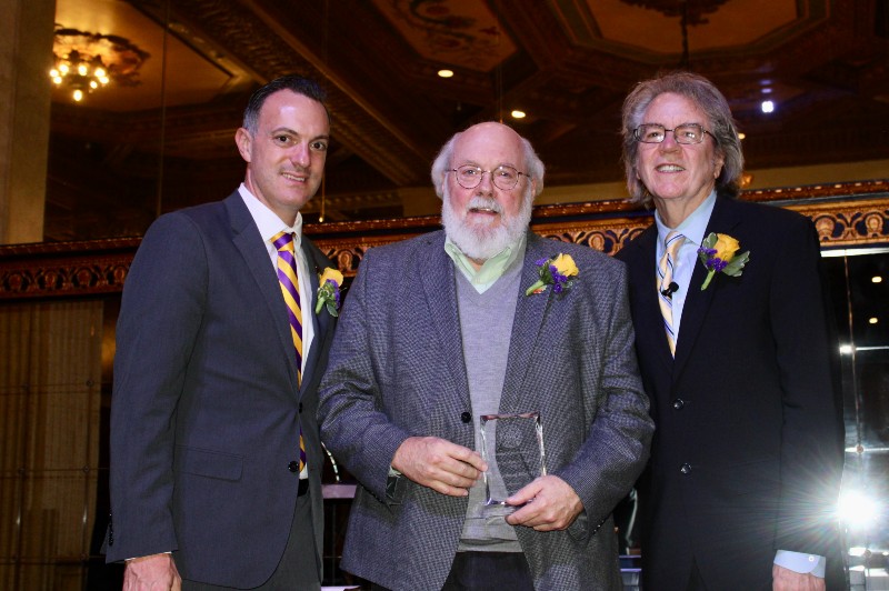 Name Seven Honored As Christian Brothers Academy Distinguished Alumni near syracuse ny image of matt keough and presenters