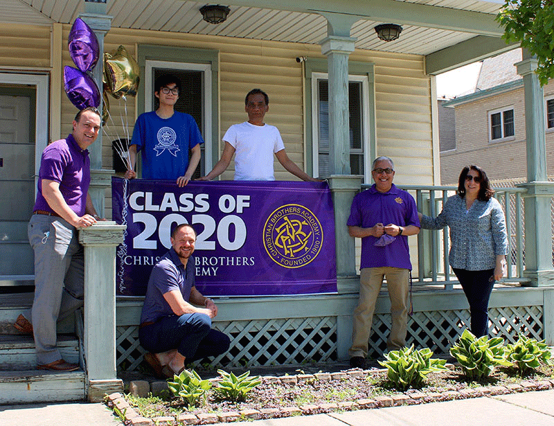 Pictured front: Chris Dopkowski. Standing (l-r): Matt Keough, Theinan Tran, Tran, Steve Garraffo and Kathleen Hanson.