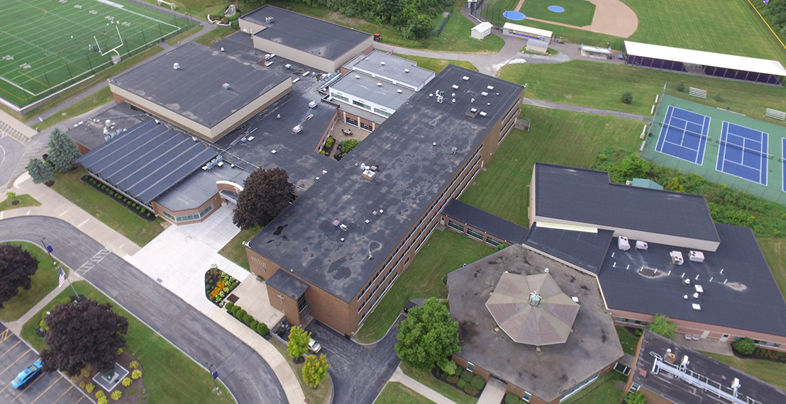 Christian Brothers Academy overhead shot