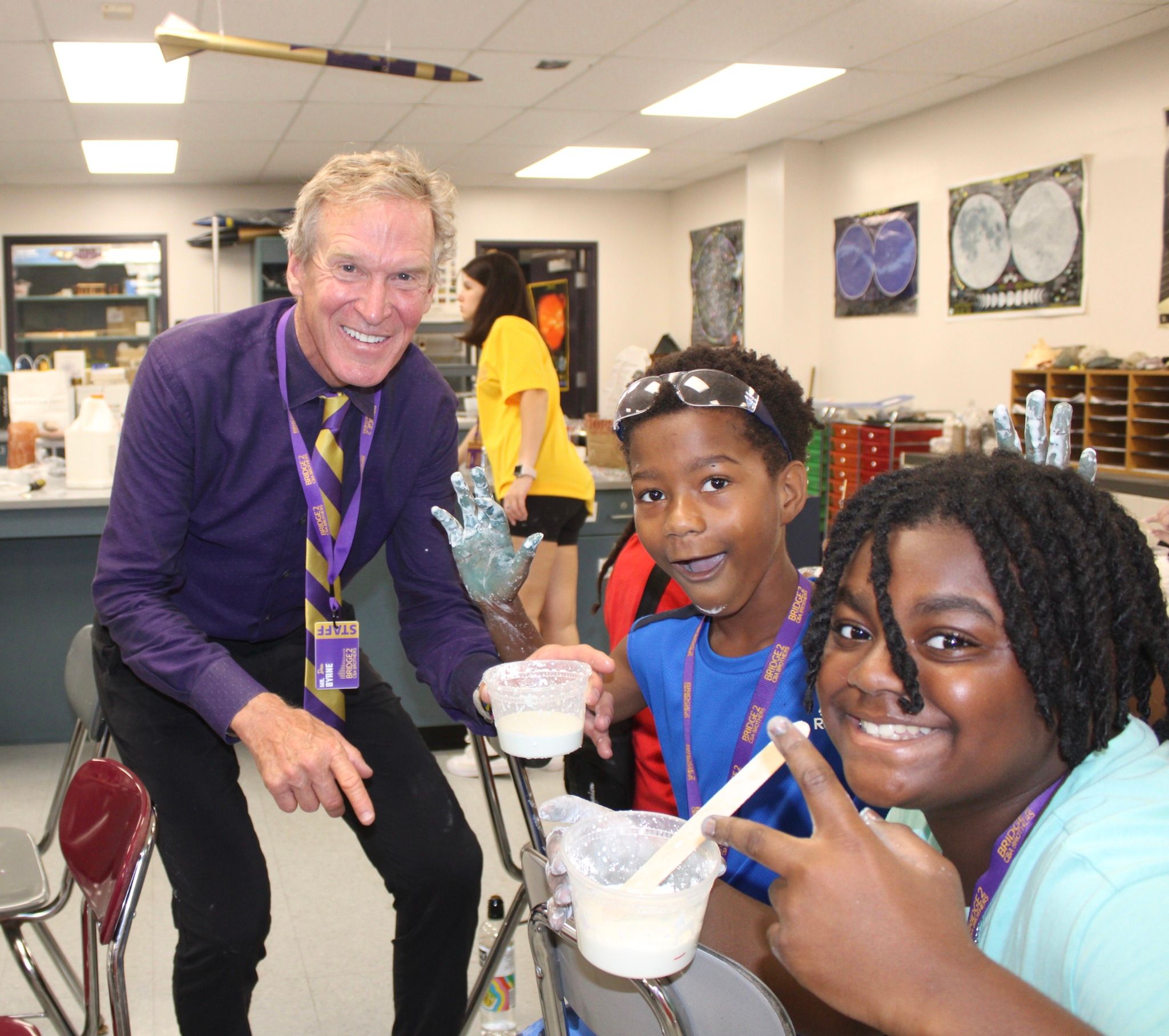 summer programs near syracuse ny image of dan byrne and students