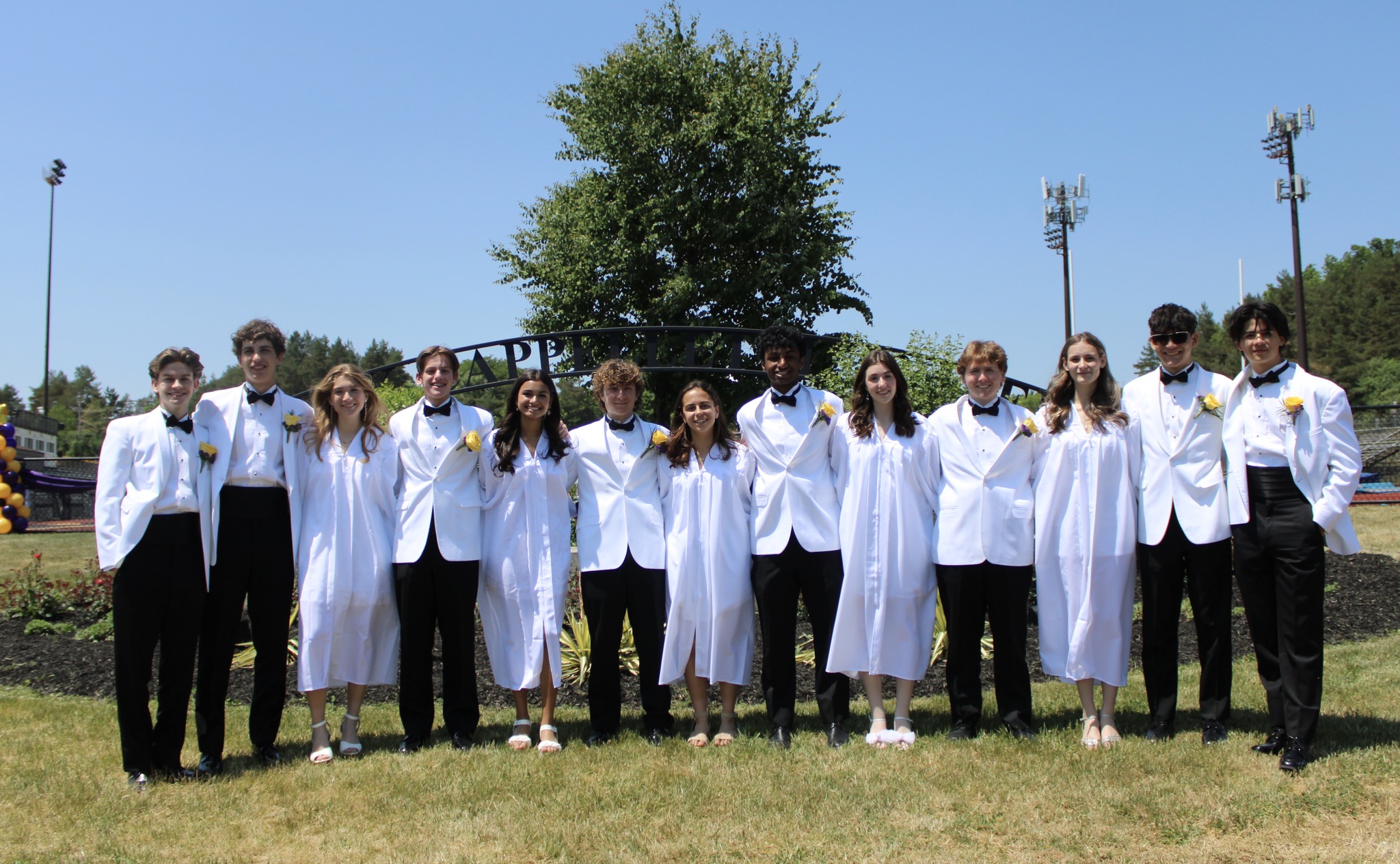 graduation ceremony for class of 2023 image of graduating seniors smiling