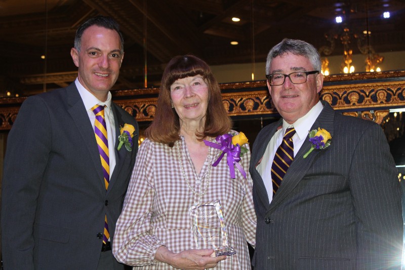 Name Seven Honored As Christian Brothers Academy Distinguished Alumni near syracuse ny image of matt keough and diana johnson